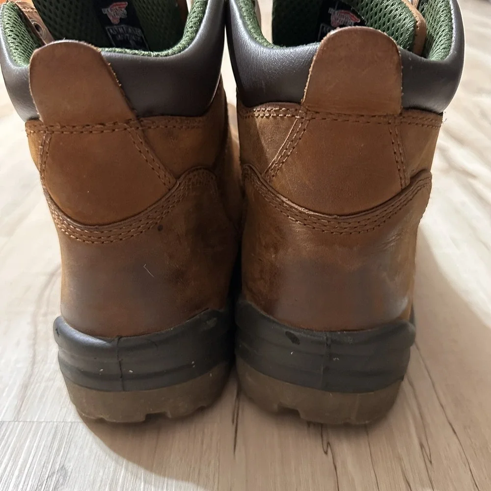 RED WING ASTMF 2413-05 Brown Boots Size 12 EE US. Steel Toe Fast Shipping‎